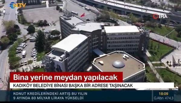 NTV - Belediye Binası Yıkılacak