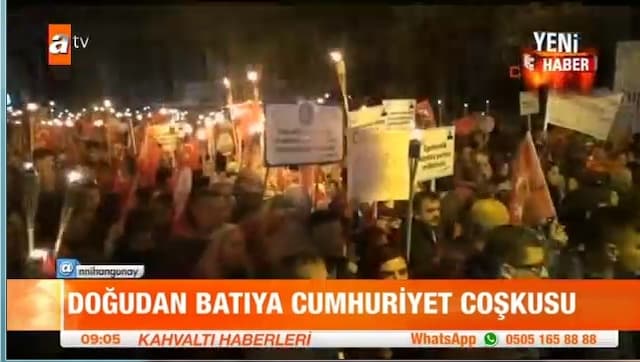 ATV Cumhuriyet Yürüyüşü