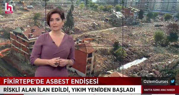 HALK TV (Ana Haber) - Fikirtepe'de Asbest Endişesi 