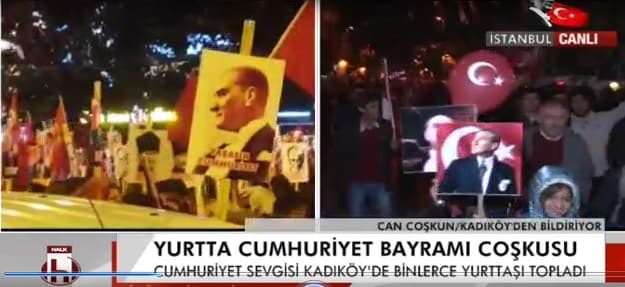 Halk TV Cumhuriyet Yürüyüşü