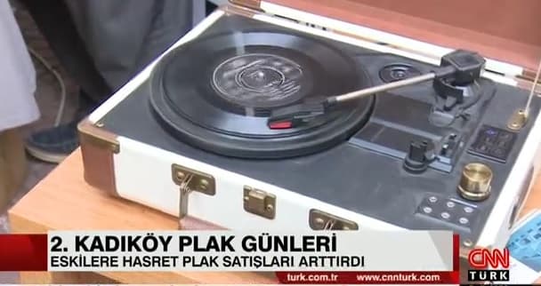 cnn türk, plak günleri