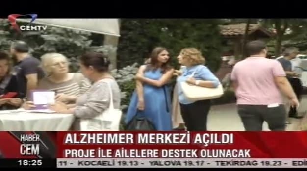 Cem tv, alzheimer merkezi açılış