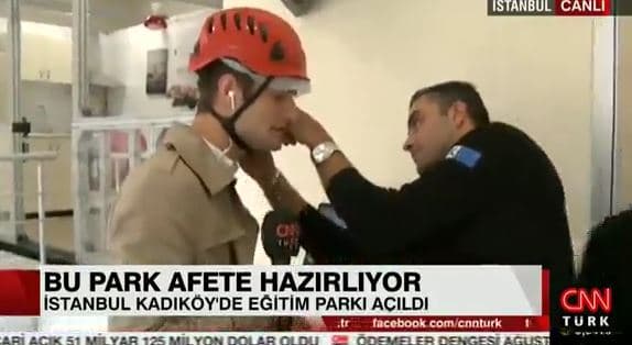 CNN Türk Afet Parkı Açılışı