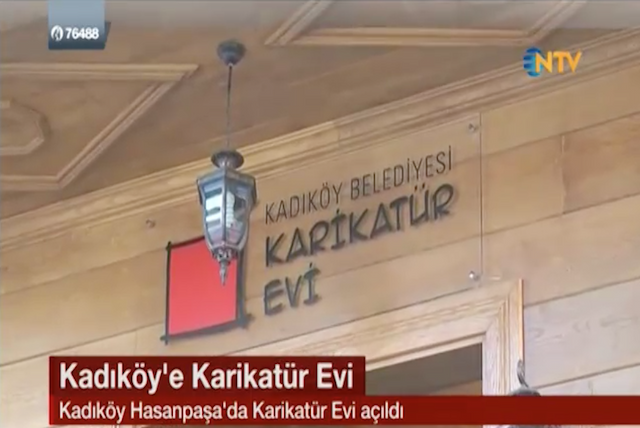 Ntv Karikatur Evi Açılışı